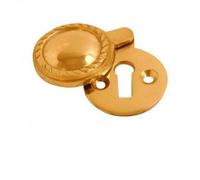 Dzina Georgian Escutcheon Covered 32mm Brass Pack Of 1
