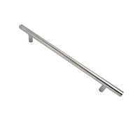Dzina Guardsman 19mm T-Bar Pull Handle Satin Stainless Steel 325mm Total Length 225mm Centres Internal Door