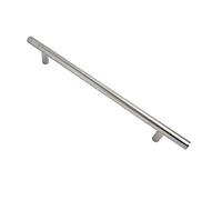 Dzina Guardsman 25mm T-Bar Pull Handle Satin Stainless Steel 600mm Total Length 450mm Centres Internal Door