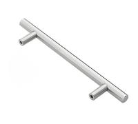 Dzina Guardsman Pull Bar Handle 19mm x 325mm (225mm Centres) Satin Stainless Steel, Pack of 1