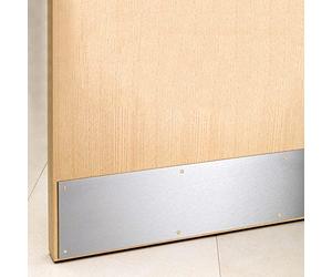 Dzina Kick Plate Satin Stainless Steel Finish Door Protection Includes Screws (725mm x 150mm (28.5 inches x 6 inches))