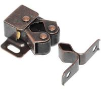 Dzina Magnetic Catches, Mini White Premier, Assorted, Single Plate, Pull Strength, Complete W/ Screws, 30mmx18mmx11mm Pack Of 4