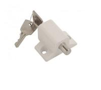 Dzina Patio Sliding Door Lock White