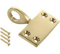 Dzina Pole Hook Pull (Sash Eye - Sash Lift) 12mm Polished Brass Pack Of 1