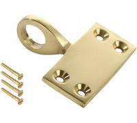 Dzina Pole Hook Pull (Sash Eye - Sash Lift) 12mm Polished Brass Pack Of 2