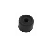 Dzina Rubber Door Stop Buffer 50mm (2 Inch) Black Pack of 1