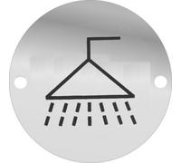 Dzina Shower Door Sign 75mm Screen Printed Saa Pack Of 1