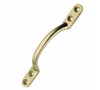 Dzina Sliding Window Sash Handle 125mm (5 Inch) Polished Brass, Pack Of 1