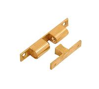 Dzina Solid Brass Double Ball Cabinet Cupboard Display Door Roller Latch Catch -Pack of 6