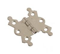 Dzina Steel Fancy Butterfly Hinge 50mm (2 Inch) Chrome Plated (4 Pairs)