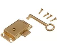 Dzina Wardrobe Cupboard Drawer Cabinet Door Lock and Key 50MM with Screws