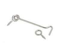 Dzina Wire Gate Hook 2 Inch x 2.8mm BZP, Pack of 100