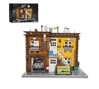 DzirePada Ashley's 2-Story House Buildiing Blocks Set, 2284PCS City View Series Construction Clompling Bricks, STEM Hote Architecture Model Toys, Ideas Gifts for Kids Adults