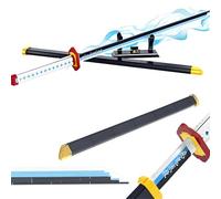 DzirePada Demon Slayer Sword Building Set, 695PCS Tomioka Giyuu Building Blocks with Scabbard and Stand, Anime Fan Cosplay Swords Katana Samurai Model Toys, Ideas Gifts for Kids Adults(B)