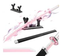 DzirePada Demon Slayer Swords Building Set, 706PCS Tsuyuri Kanao Sword Building Blocks with Scabbard Stand, Anime Fan Cosplay Sword Katana Samurai Model Toys, Ideas Gift for Kids Adults(D)