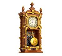 DzirePada Retro Swing Clock Building Blocks Set, 751PCS Vintage Pendulum Clock Building Bricks Kit, Simulated Mechanism Model Toys, Ideas Gifts for Home Decoration and Collectible Kids Adults(T2109)