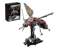 DzirePada Technick Mosquito Building Set, 747PCS Mechanical Insect Mosquito Building Bricks Kit, Cyberpunk Insect Ainaml Model Toys, Collectible Desk Decor Gifts for Adults & Teens-13104