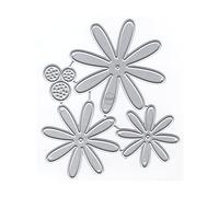 DzIxY an Overlap Flowers Cores Metal Cutting Dies for Card Making Kit Embossing Paper Die Cuts Scrapbook Machine Stencils Storage Pockets Supplies