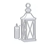 DzIxY Candle Candle Box Metal Cutting Dies for Card Making Kit Embossing Paper Die Cuts Scrapbook Machine Stencils Storage Pockets Supplies