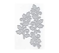 DzIxY Lace Leaves Metal Cutting Dies for Card Making Kit Embossing Paper Die Cuts Scrapbook Machine Stencils Storage Pockets Supplies