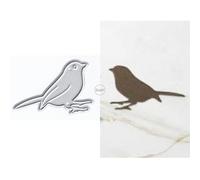 DzIxY Lovely Little Bird Wings Paws Metal Cutting Dies for Card Making Embossing Paper Die Cuts Sets Album Scrapbooking Templates Stencils Storage Pockets