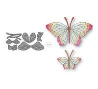 DzIxY Patchwork Butterfly Metal Cutting Dies for Card Making Kit Embossing Paper Die Cuts Set Scrapbook Stencils Supplies Machine Templates