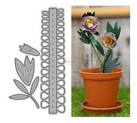 DzIxY Patchwork Flowers Leaves Metal Cutting Dies for Card Making Kit Embossing Paper Die Cuts Set Scrapbook Stencils Supplies Machine Templates