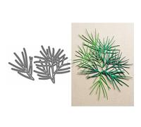 DzIxY Pine Trees Leaves Metal Cutting Dies for Card Making Kit Embossing Paper Die Cuts Set Scrapbook Stencils Supplies Machine Templates