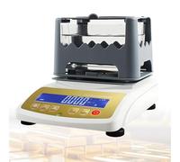 DzkZen Gold Purity Tester, Gold K Value Tester with LCD Display, Electronic Precious Metal Platinum Density Meter, Jewelry Purity Tester for Laboratory, Jewelry Store, Bank XF-300K