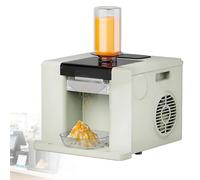 DzkZen Shaved Ice Machine, 60kg/24h Automatic Cleaning Snowflake Snow Maker Ice Cream Machine with Touch Screen, for Commercial/Home, Party, Outdoor Use LightGreen