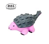 DZL® Dog Toy with Sound in the Shape of a Hedgehog 15 cm (Purple)