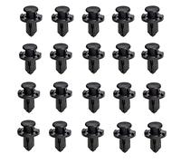 DZMZL 10mm Hole Plastic Clips Push-Type Retainer Bumper, Engine Cover, Fender & Grille Trim for Subaru Forester Impreza Tribeca Legacy Baja Outback WRX STI (Black Nylon, Pack of 30)