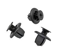 DZMZL 9mm Square Hole Fender Wheel Arch Liner Retainer Qty 10 Mudguard Clips For Toyota Camry Prius ES300 For Mitsubishi Lancer