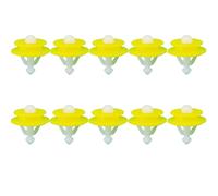 DZMZL Bumper Fender Splash Guard Retainer Clips & Grommet Sets 30698669 Qty 10 for Volvo C30 2.5L 2008-2013