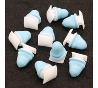 DZMZL Moulding Trim Clips with Blue Rubber Grommet 8R0853909A/8R0853909/8R0-853-909/8R0-853-909-A Compatible with Audi Q3 Q5 Q7 Q8 SQ5 Qty 10