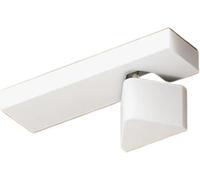 DZNDM0EVT Door Closer, HB1 Windproof Buffer Damper Swing Wooden Door aluminum Alloy Automatic White Door Closer(Bruin,LEFT)