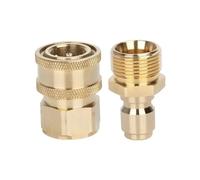 DZNDM0EVT Pressure Washer Adapter M22x15 Quick Connect Adapter Kit for High Pressure Washer Gold Pack of 6