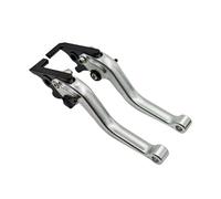 DZNEFYUP Clutch Brake Lever Clutch Lever Brake Lever Set Adjustable Handle Levers Motorcycle Parts for NC750 S X for Rebel CMX 500 300 2014-2021(Silver Black)