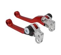 DZNEFYUP Clutch Brake Lever for Sur Ron for Surron for Light Bee S X for Segway X160 X260 Electric Off-Road Vehicle Motorcycle Adjustable Pivot Brake Levers Handle(Red)