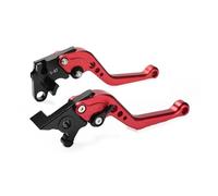 DZNEFYUP Clutch Brake Lever for Y&amaha XSR MT YZFR 125 R125 XSR125 YZFR125 MT125 Brake Clutch Levers Adjustable Motorcycle Master Cylinder Lever(RED)
