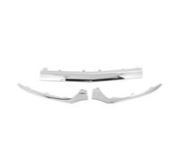 DZNEFYUP For Mercedes For Benz C-Class W205 C205 A205 S205 AMG C43 3Pcs Front Bumper Lower Chrome Trim 2058851374 Front Radiator Grilles