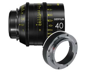 DZOFilm Vespid Prime FF 40mm T/2.1 PL mount + EF tool mount kit