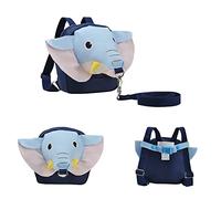 DZOZO Toddler Backpack with Rein Kid Anti-Lost Rucksack with Safety Leash Kids Mini Bag Baby Anti-Lost Harness Baby Toddler Walking Safety Backpack Baby Toddler Safety Harness Backpack