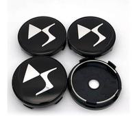 DZPFDC 4 Pcs Hub Centre Caps for Citroen DS5 60MM,Wheel Hub Covers,Wheel Center Cover,Wheel Cap Kit, Centre Cap,Car Tyre Protect,Auto Accessories,B