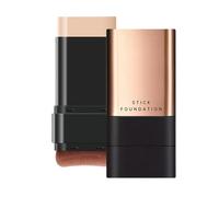 DzpKrka 2 In 1- Luxury Anti-wrinkle Foundation Stick, 20g Foundat-ion Stick, Foundatio-n Pan Full Coverage, Double-Head Skin Foundati-on, Face Skin Founda-tion For Women Men