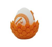 DzpKrka 3D Printed Dragon Egg,Flexible Realistic Funny,Kids Fidget Dragon Egg Easter Toys - for Children Teens Adults Family Home Office School Celebration