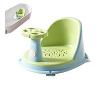 DzpKrka Baby Sitting Bath Seat | Non-Slip Bathtub Seat For Baby,Portable Comfortable Safe Bath Holder For Girls Boys Travel Beach Home Camping