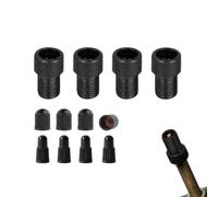DzpKrka Bicycle Valve Adapter Leakproof Bike Tire Caps Converter | Air Compressor Bicycle Valve Connector, Bike Pump Connector for Tube Inflation, Pump Connection, Leakproof Seal