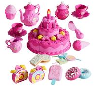 DzpKrka Birthday Cake Toy,Baby Pretend Food Accessories,Interactive Cake Toy Pretend Playset - for Boys Girls Birthday Nursery Home School Camping Kindergarten