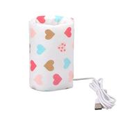 DzpKrka Bottle Warmer Sleeve - USB Milk Warmer Insulation Cover Bottle Warmer Bag - Warming Bag Nursing Bottle Heat Keeper for Travel, Milk Heat Keeper for Nursing Mom Baby